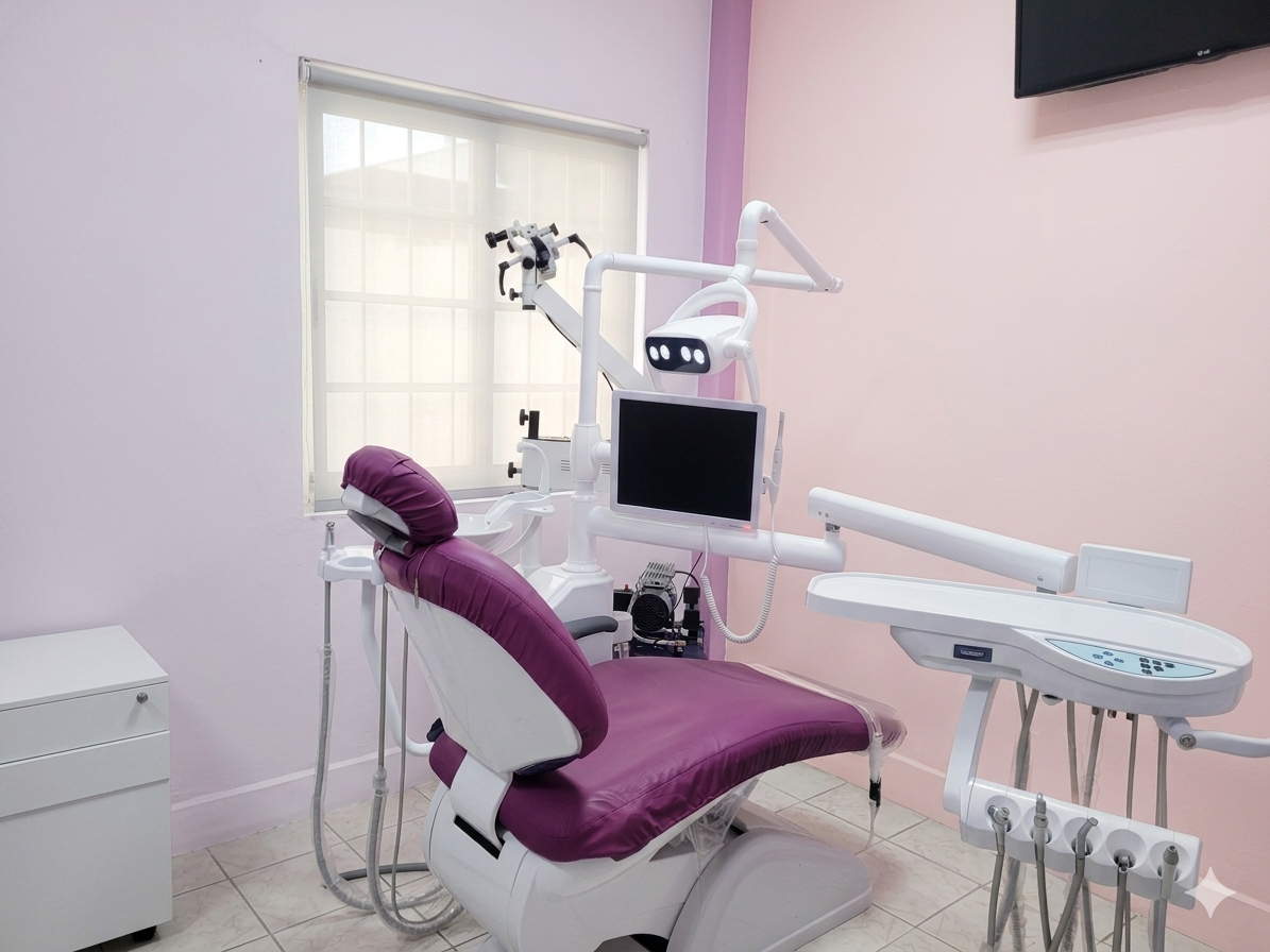 Operatory with dental chair